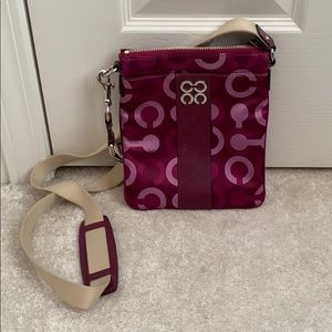Purple Coach Crossbody